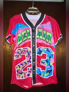 Bel-Air 23 Graphic Baseball Jersey